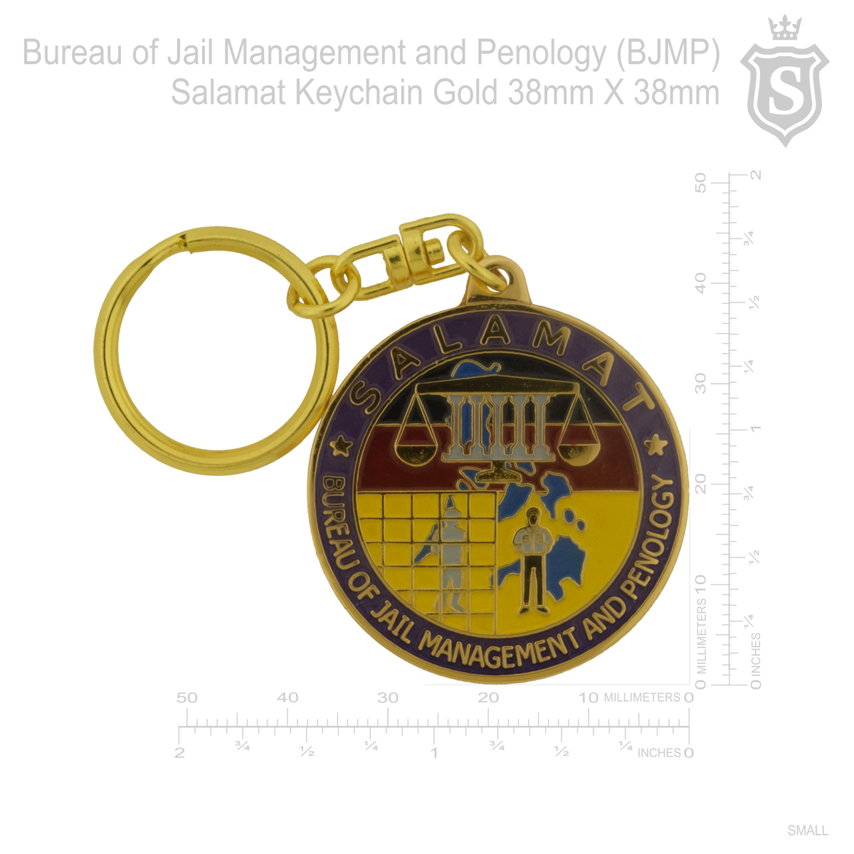 Bureau Of Jail Management And Penology Bjmp Keychain Bjmp