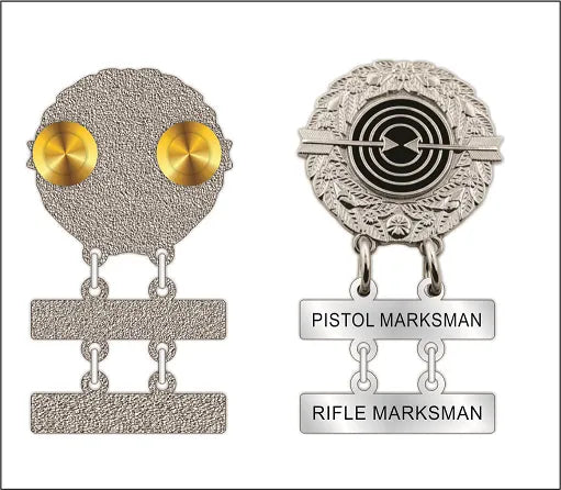 Pistol Marksman and Rifle Marksman Pin – philippinepublicsafetysupply