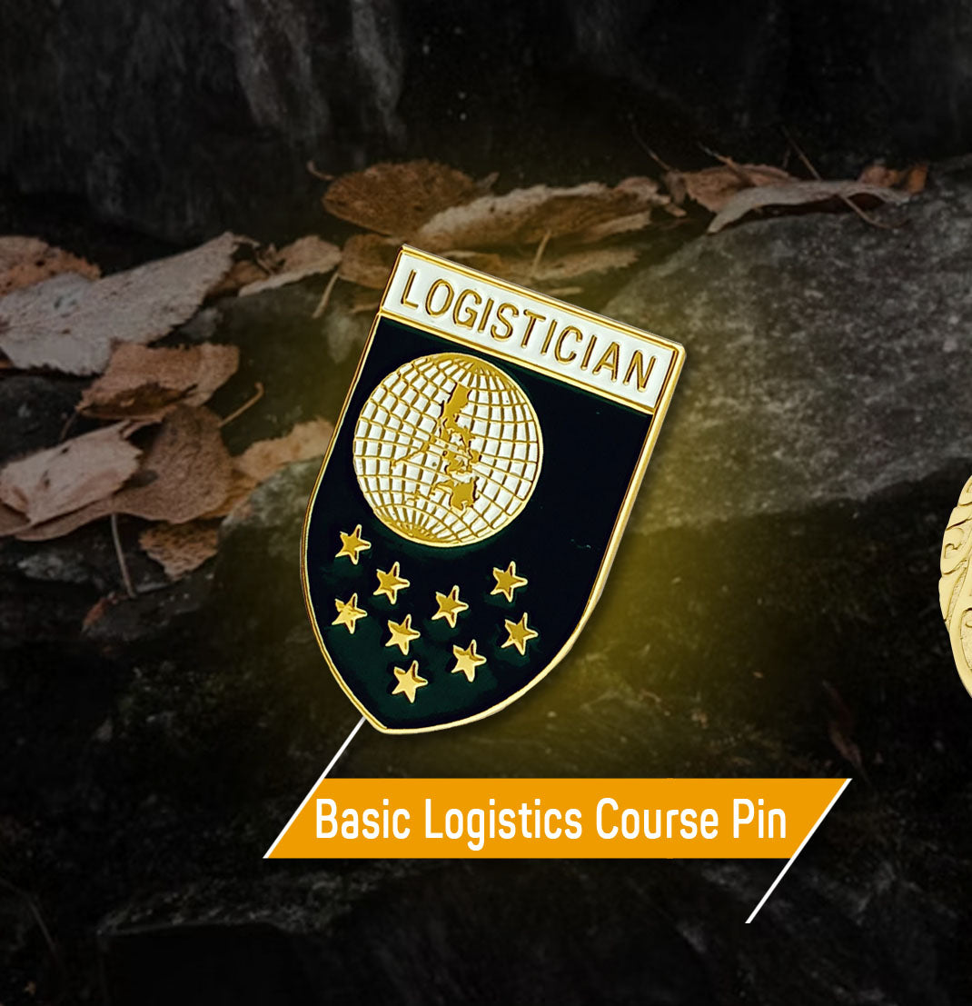 Basic Logistics Course (BLC) Pin  - PNCO