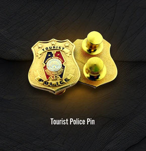 Tourist Police Pin