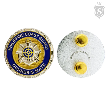 Philippine Cost Guard (PCG) Gunner's Mate (GM) Pin 2025