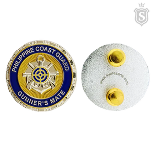 Philippine Cost Guard (PCG) Gunner's Mate (GM) Pin 2025