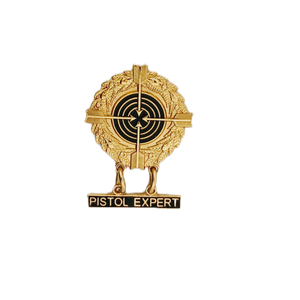 Pistol Expert Pin