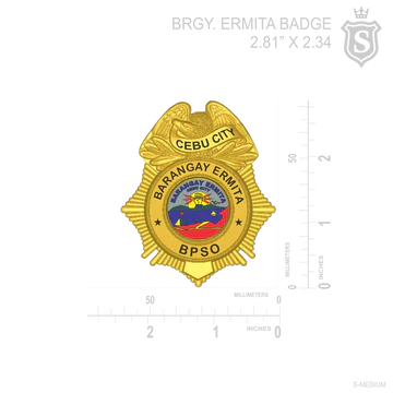 Barangay Ermita BPSO Badge