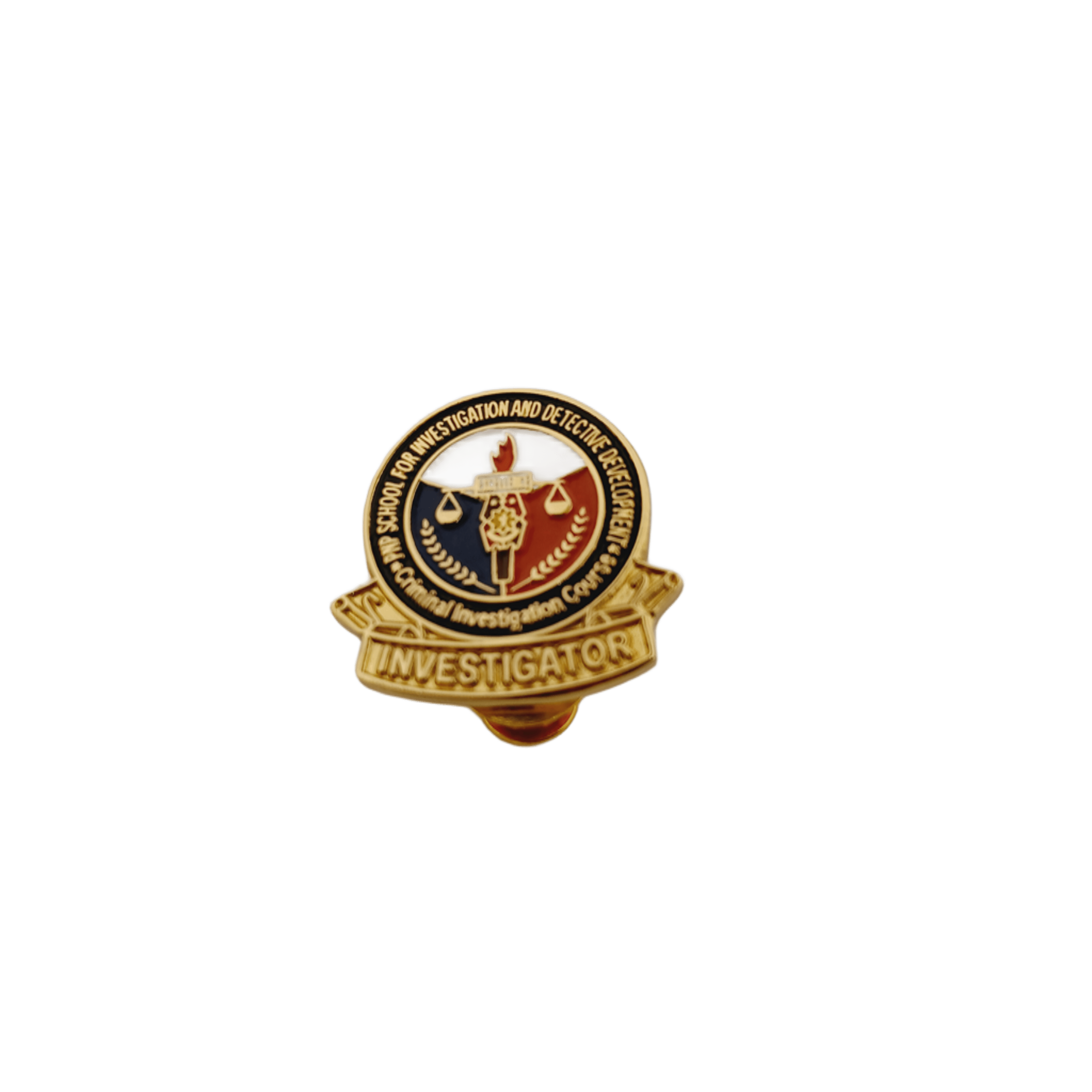 Criminal Investigation Course (CIC) Pin Small - Investigator