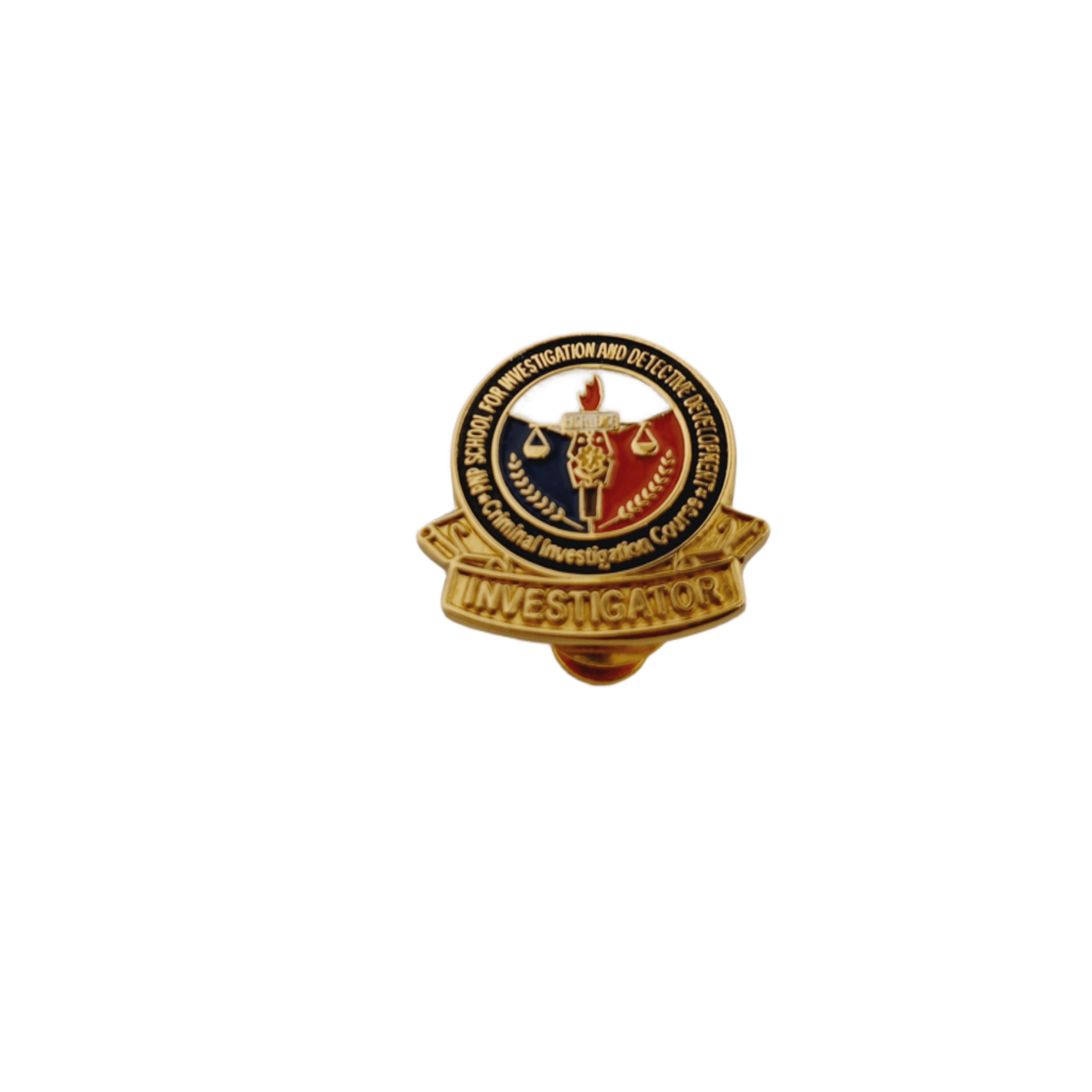 Criminal Investigation Course (CIC) Pin Small - Investigator