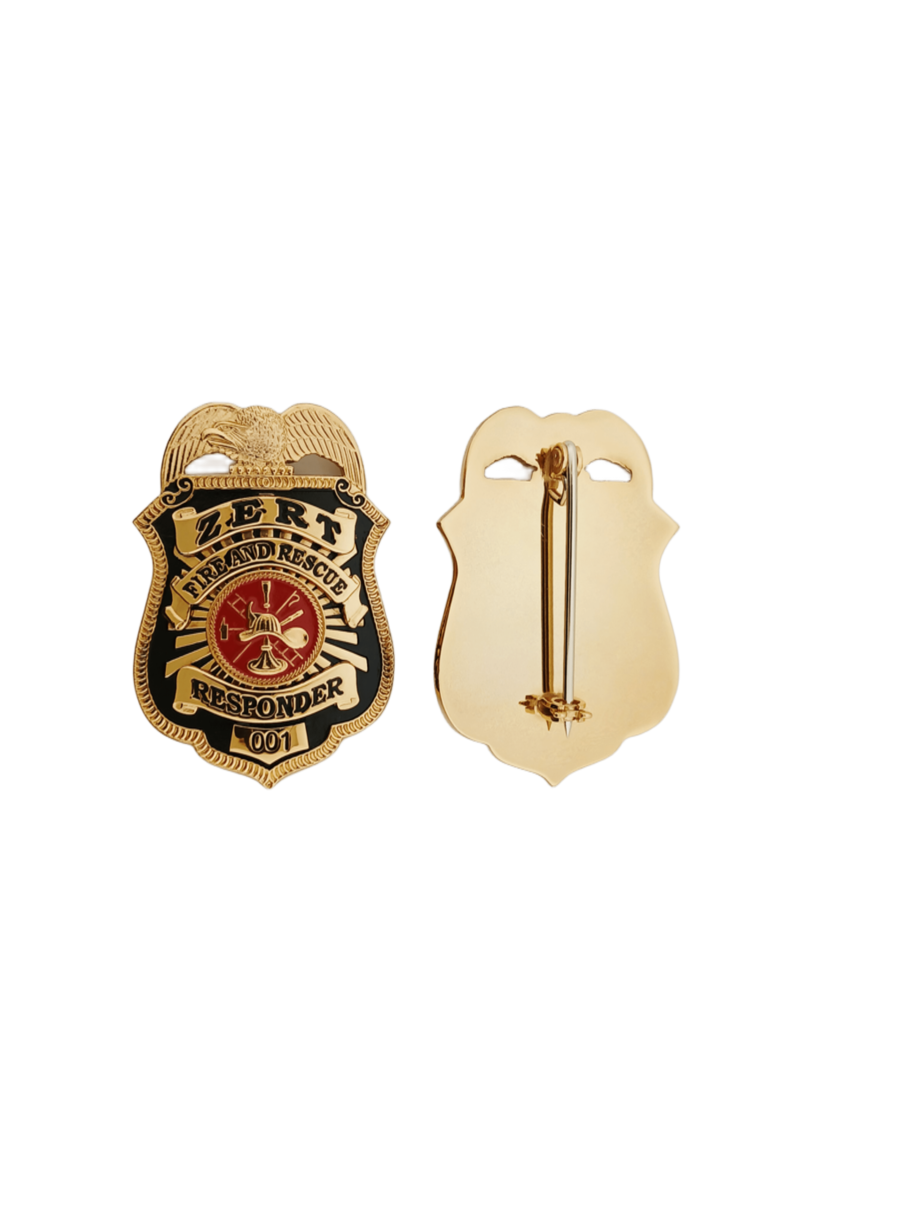 Fire and Rescue Badge - Zambales Emergency Response Team (ZERT)