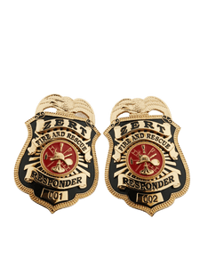 Fire and Rescue Badge - Zambales Emergency Response Team (ZERT)