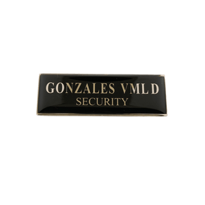 Security Guard Nameplate - PSA-SG