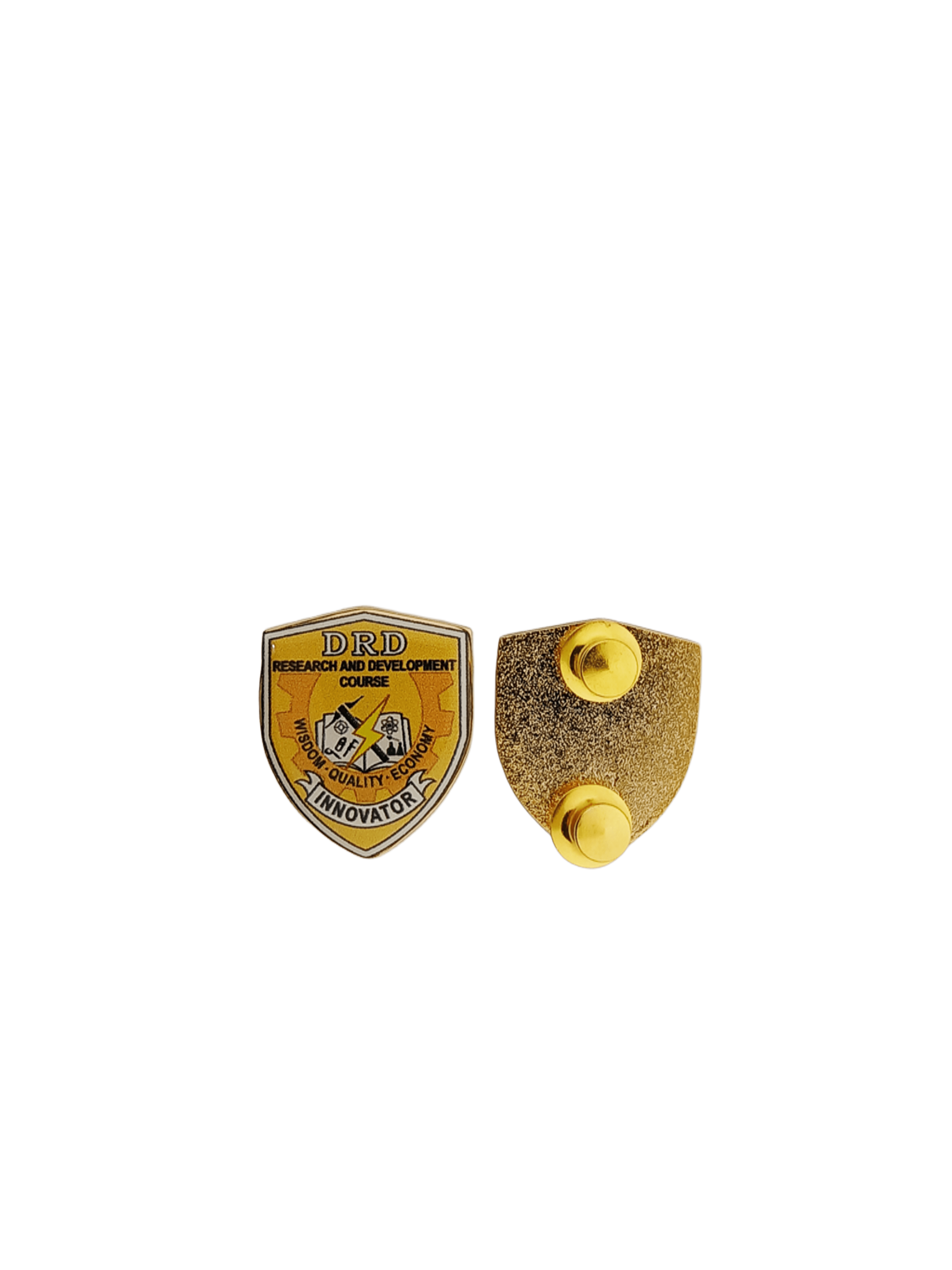DRD Research and Development Course Pin - Innovator