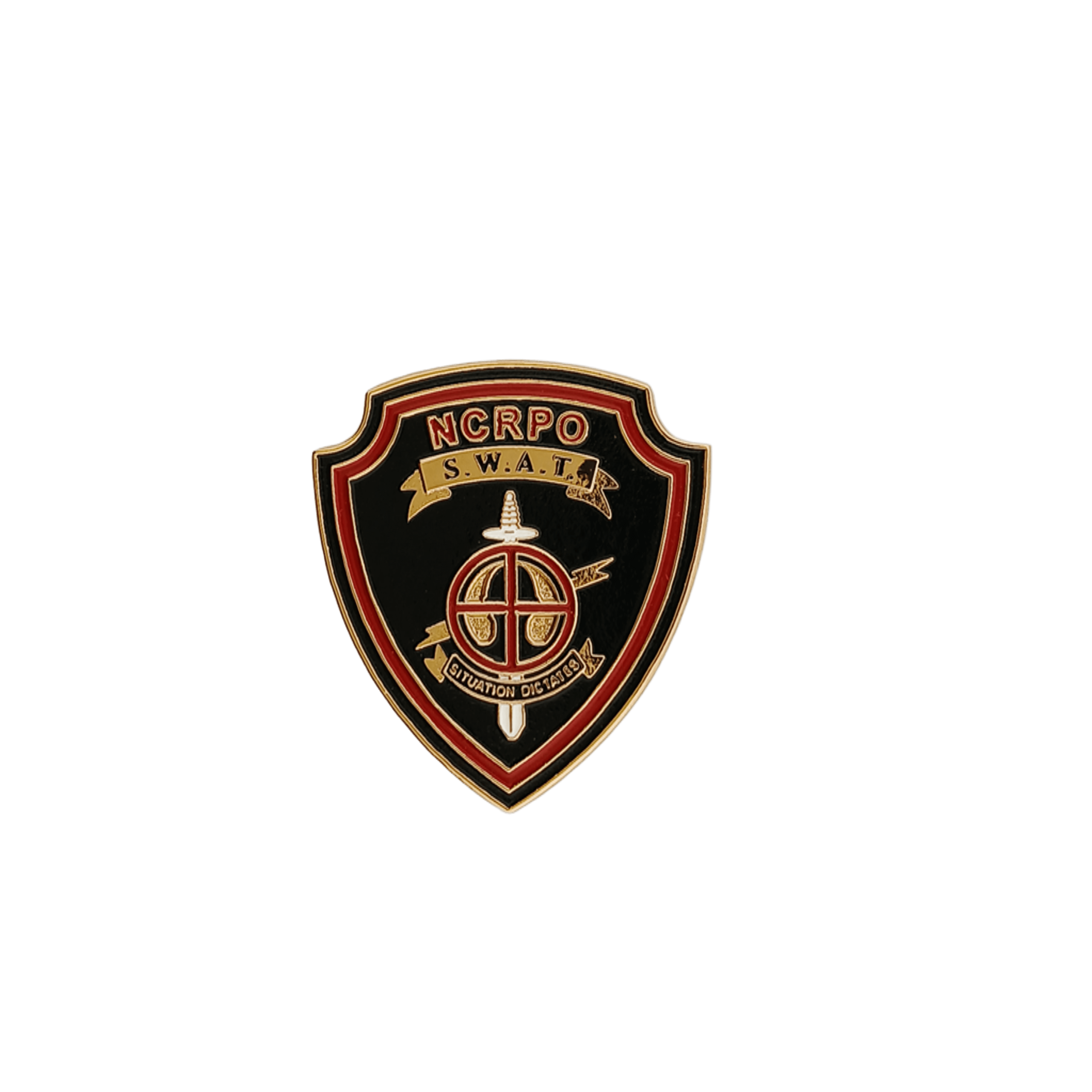 NCRPO Special Weapons and Tactics (SWAT) Pin