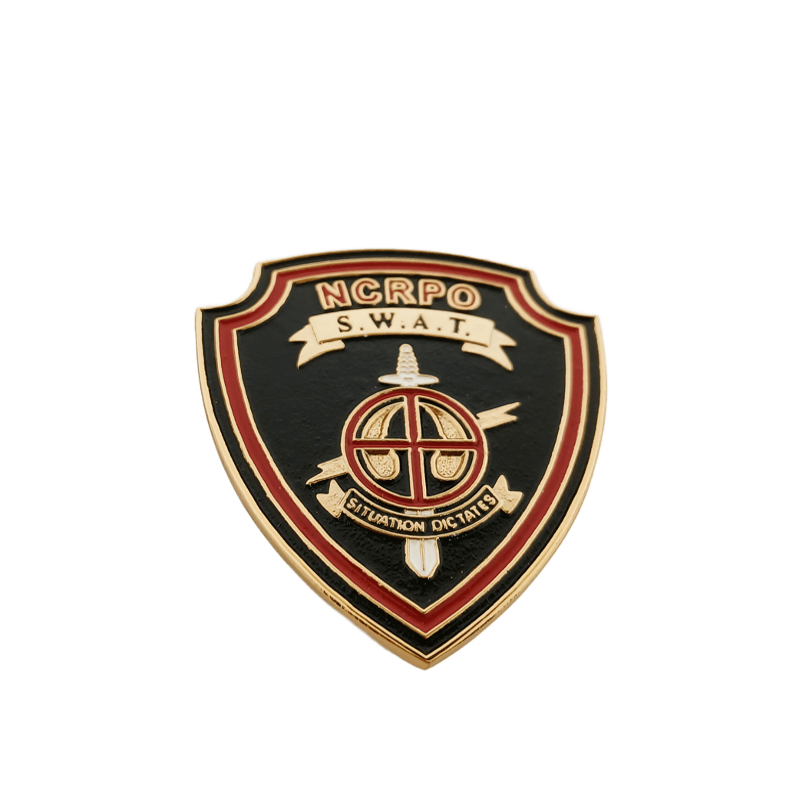 NCRPO Special Weapons and Tactics (SWAT) Pin