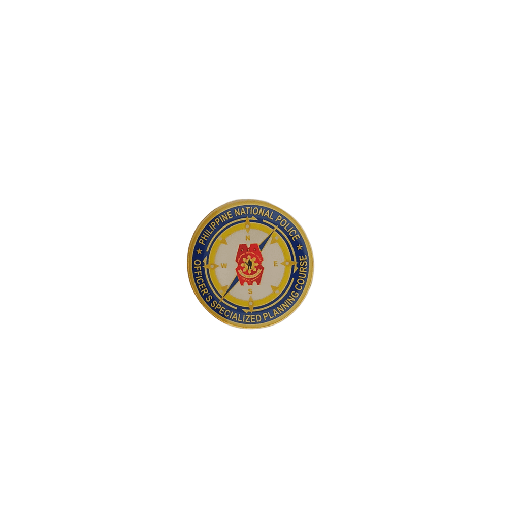 PNP Officer's Specialized Planning Course Pin ...