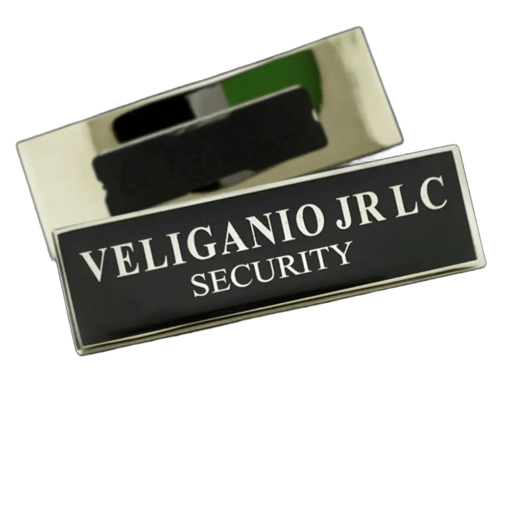 Security Guard Nameplate - PSA-SG