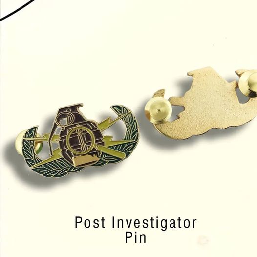 Post Blast Investigator (PBI) Pin