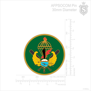 Armed Forces of the Philippines Special Operations Command (AFPSOCOM) Pin