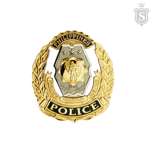 Philippine National Police Hat Badge Cap Device