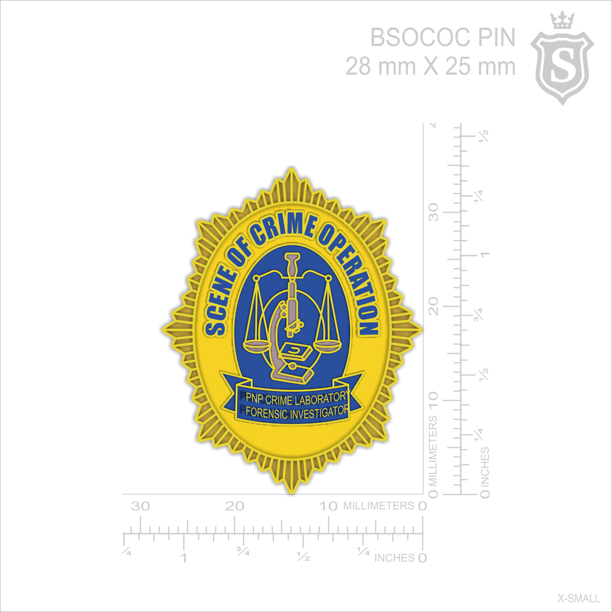 Basic Scene of Crime Operation Course (BSOCOC) Pin ...