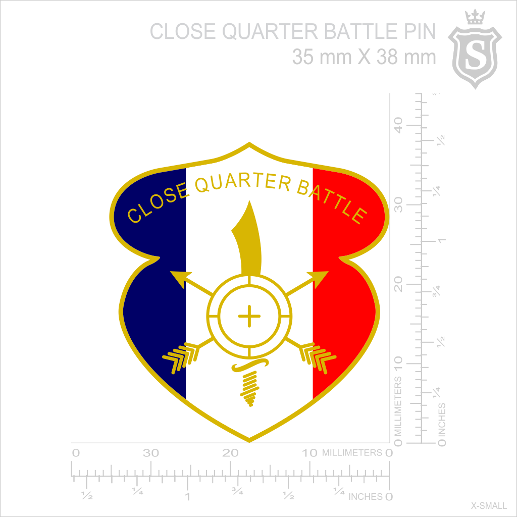 Close Quarter Battle (CQB) Pin