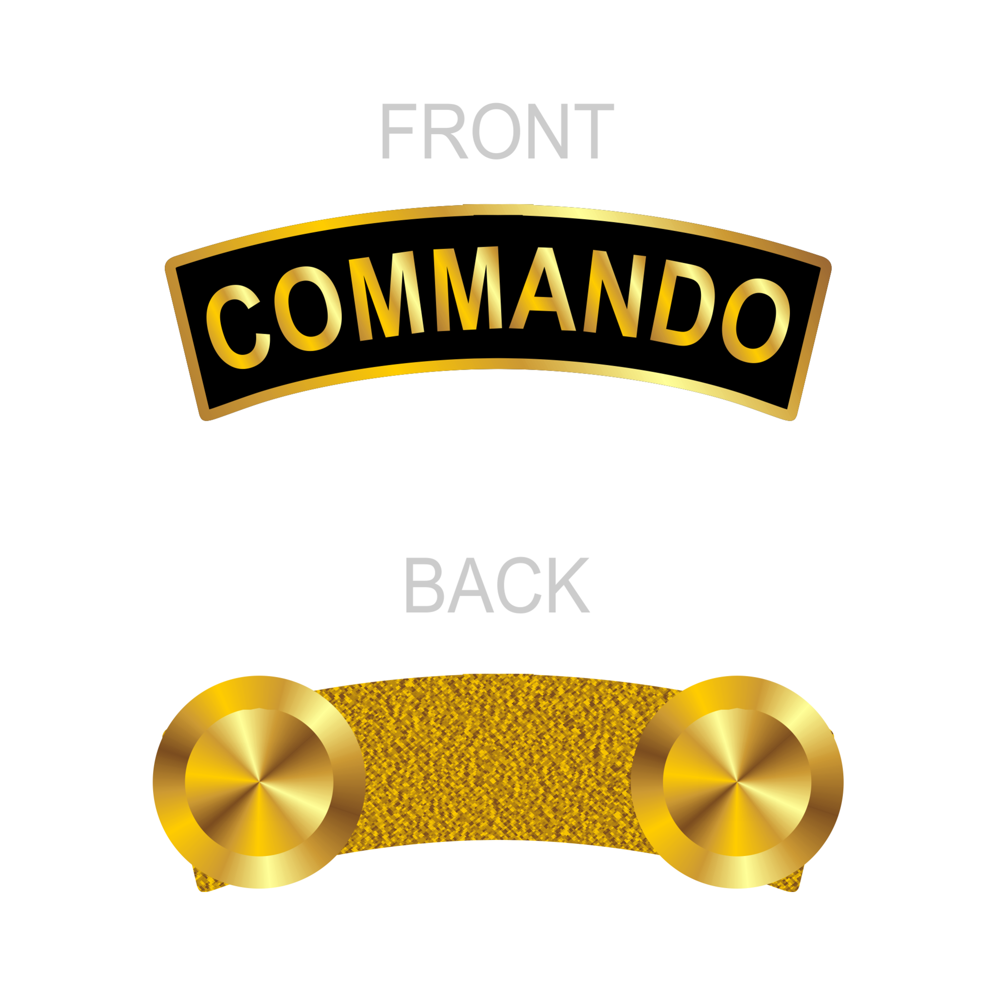 Commando Tab Pin