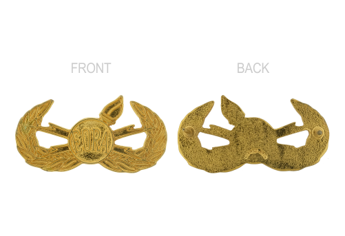 Explosive Ordnance Reconnaissance (EORA) Gold Pin