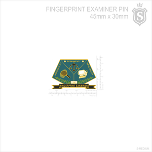 Fingerprint Examiner Pin