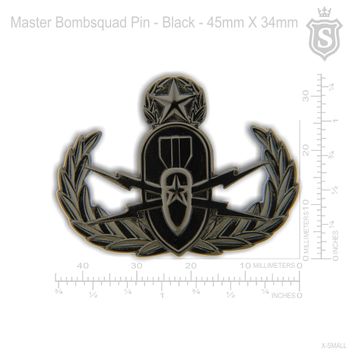 Master EOD Bombsquad Pin Gold
