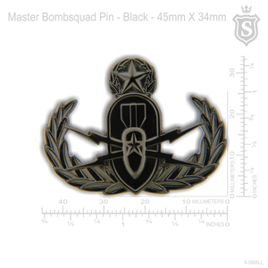 Master EOD Bombsquad Pin Gold
