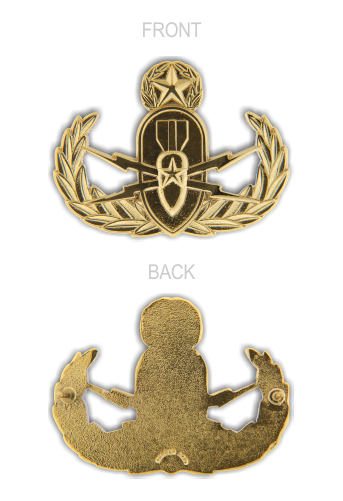 Master EOD Bombsquad Pin Gold