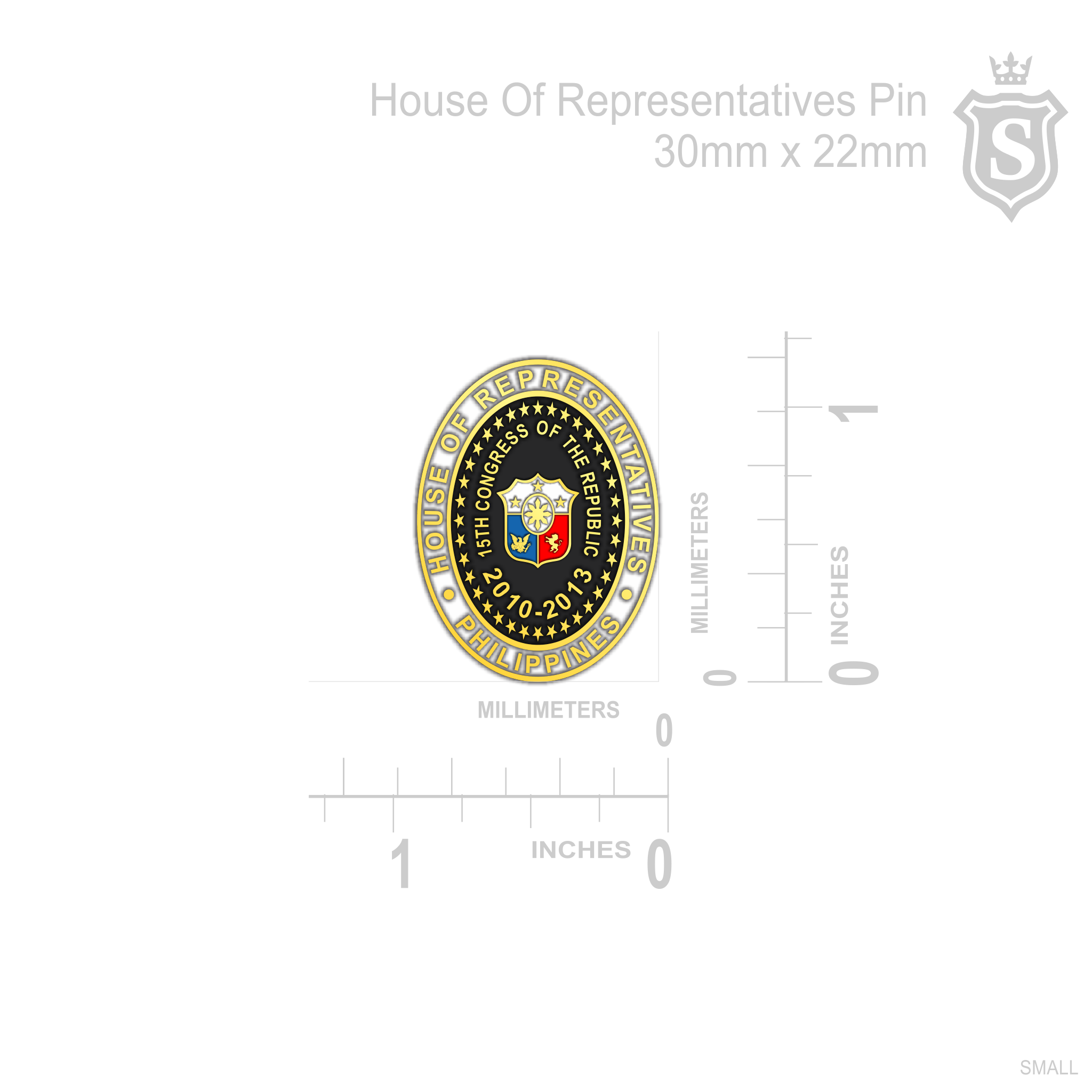 Sales Rep Pin House of Representative Pin – philippinepublicsafetysupply