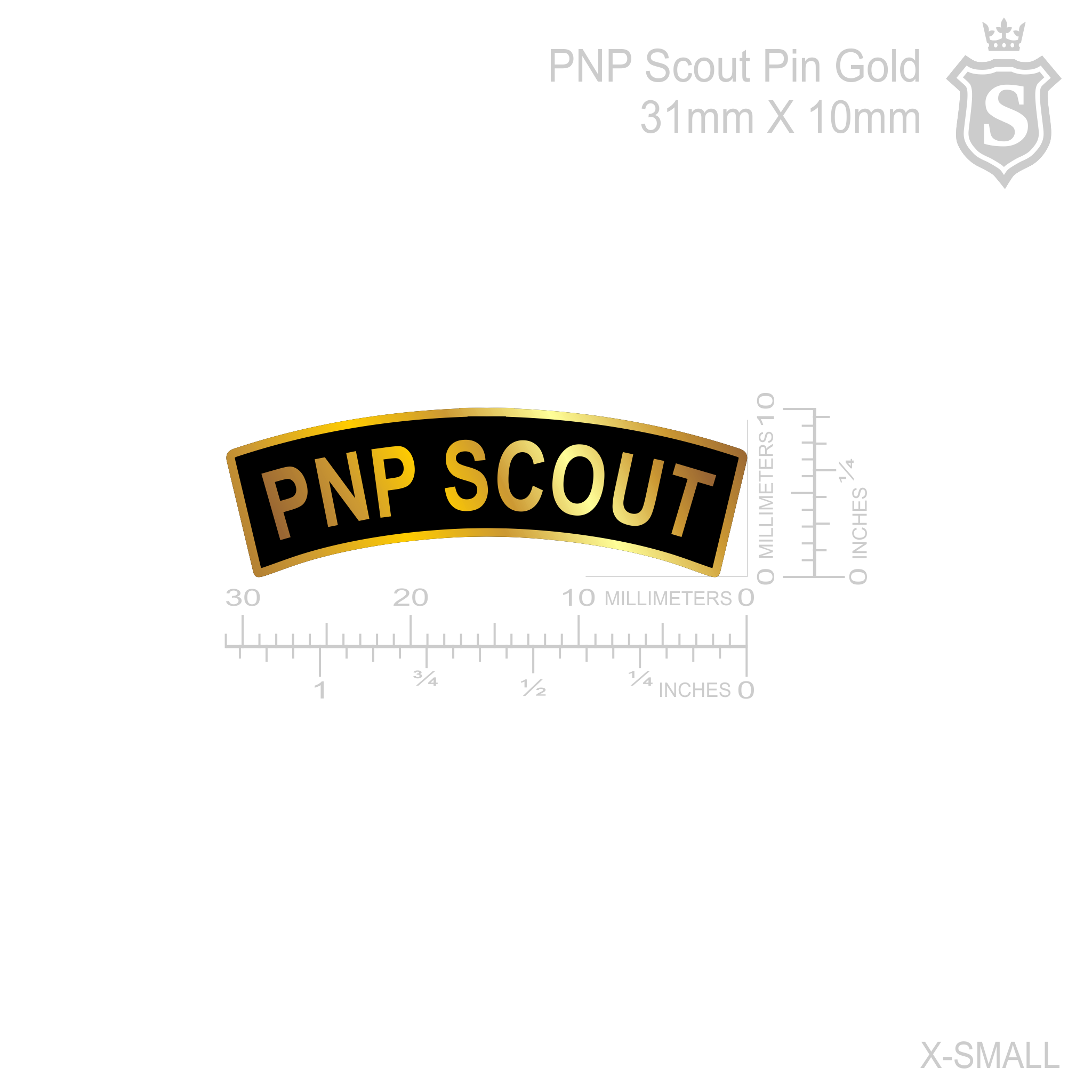 PNP Scout Tab Pin
