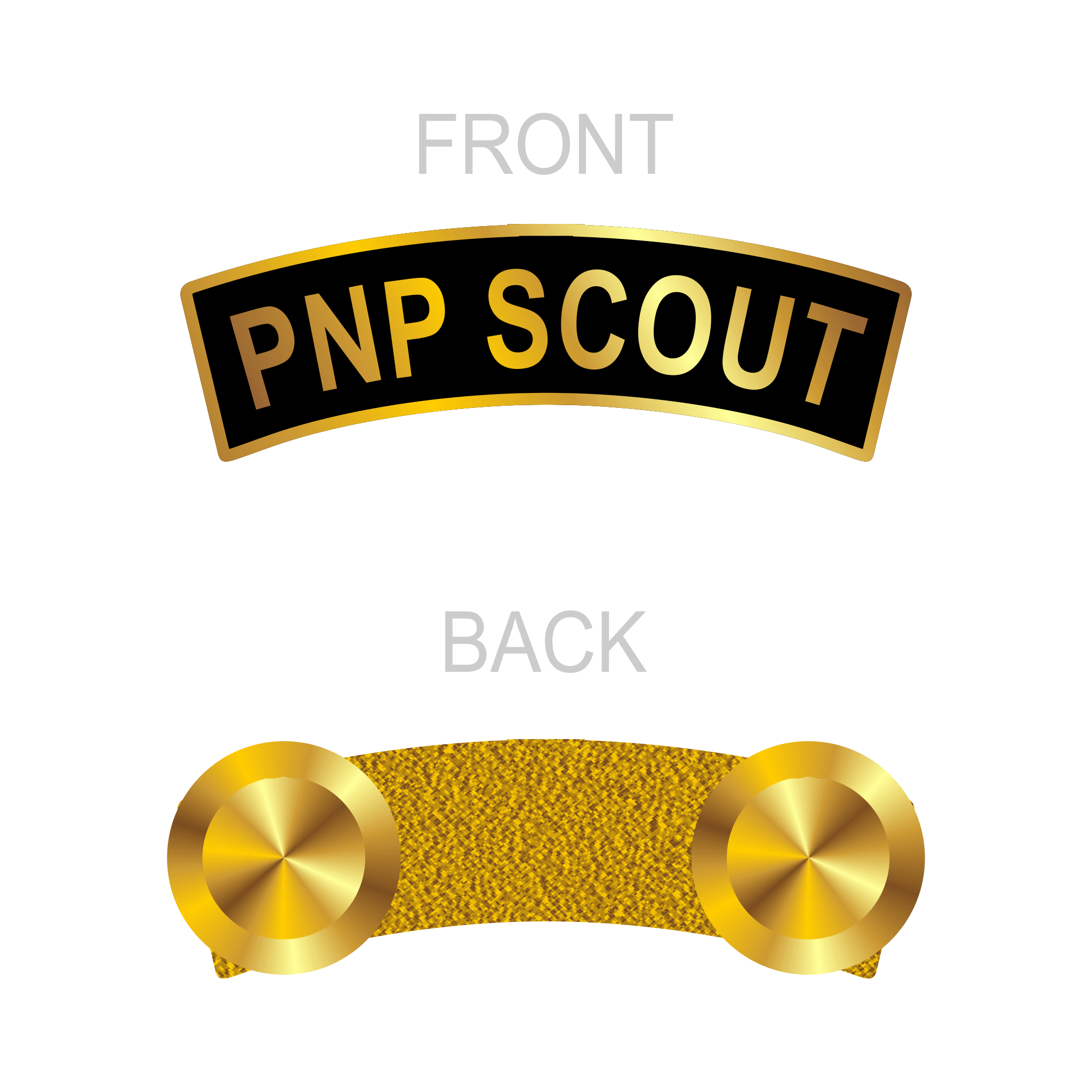 PNP Scout Tab Pin