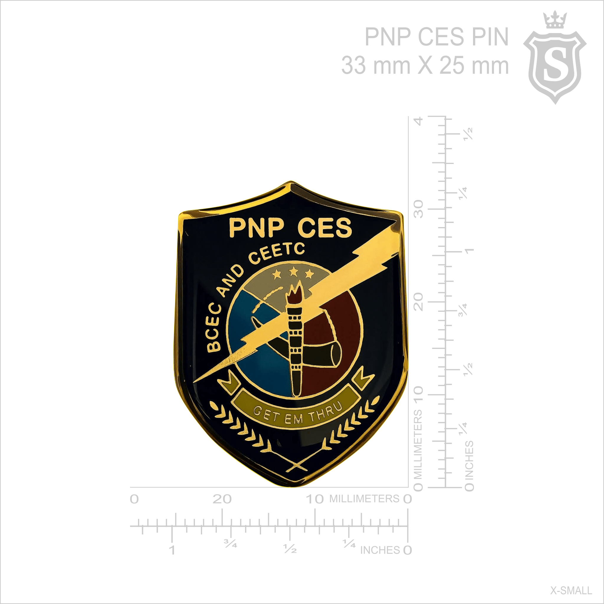 PNP CES Pin – philippinepublicsafetysupply