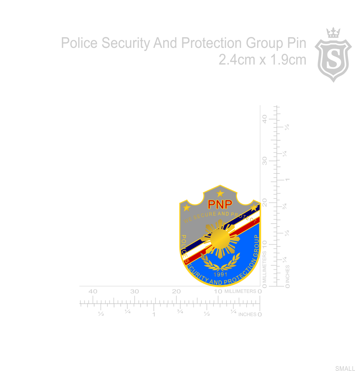 Police Security and Protection Group (PSPG) Pin ...
