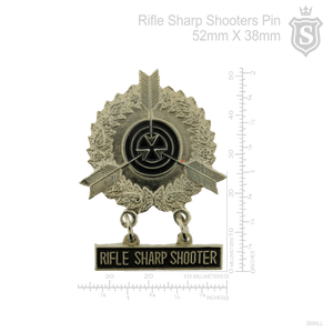 Rifle Sharpshooter Pin