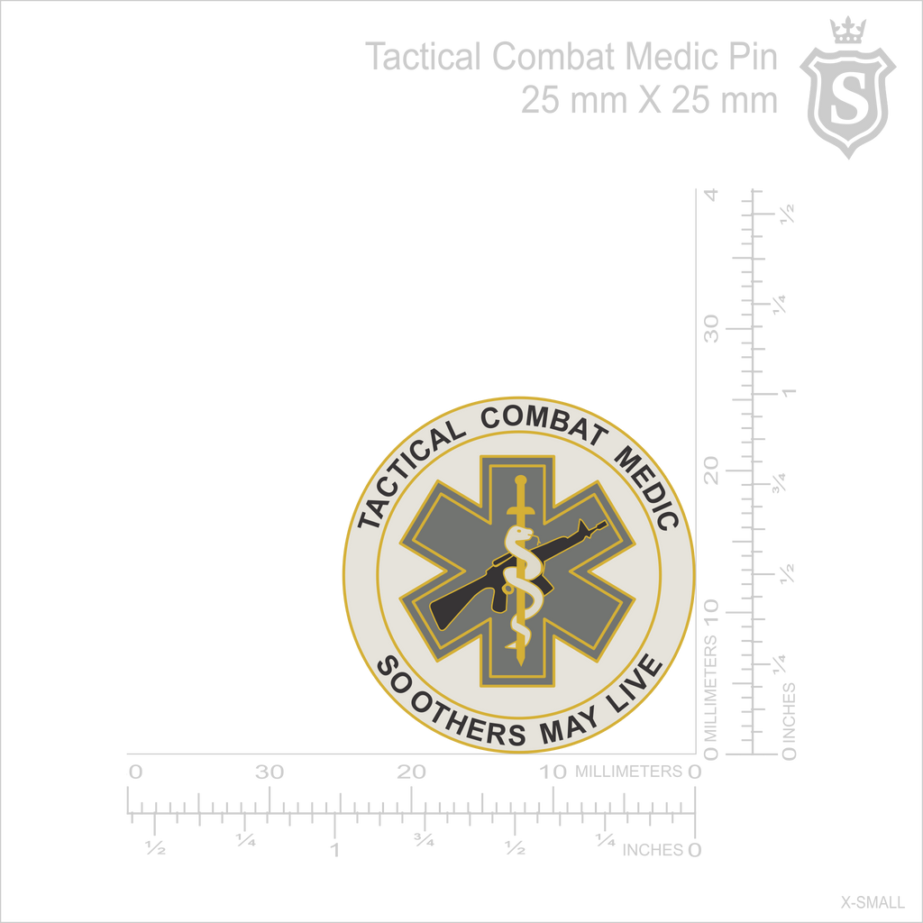 Tactical Rescue Pin Tactical Combat Medic Pin – philippinepublicsafetysupply