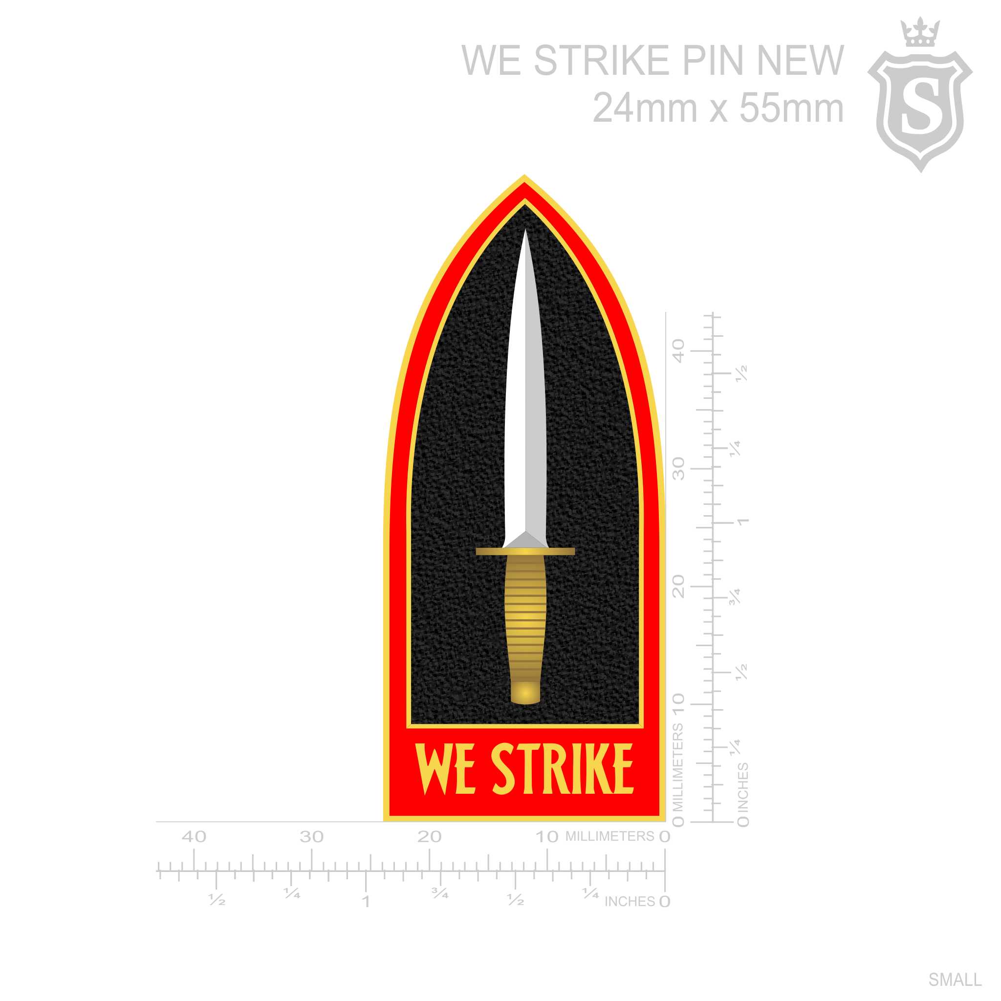 Scout Ranger Color Scout Ranger We Strike Pin โ philippinepublicsafetysupply