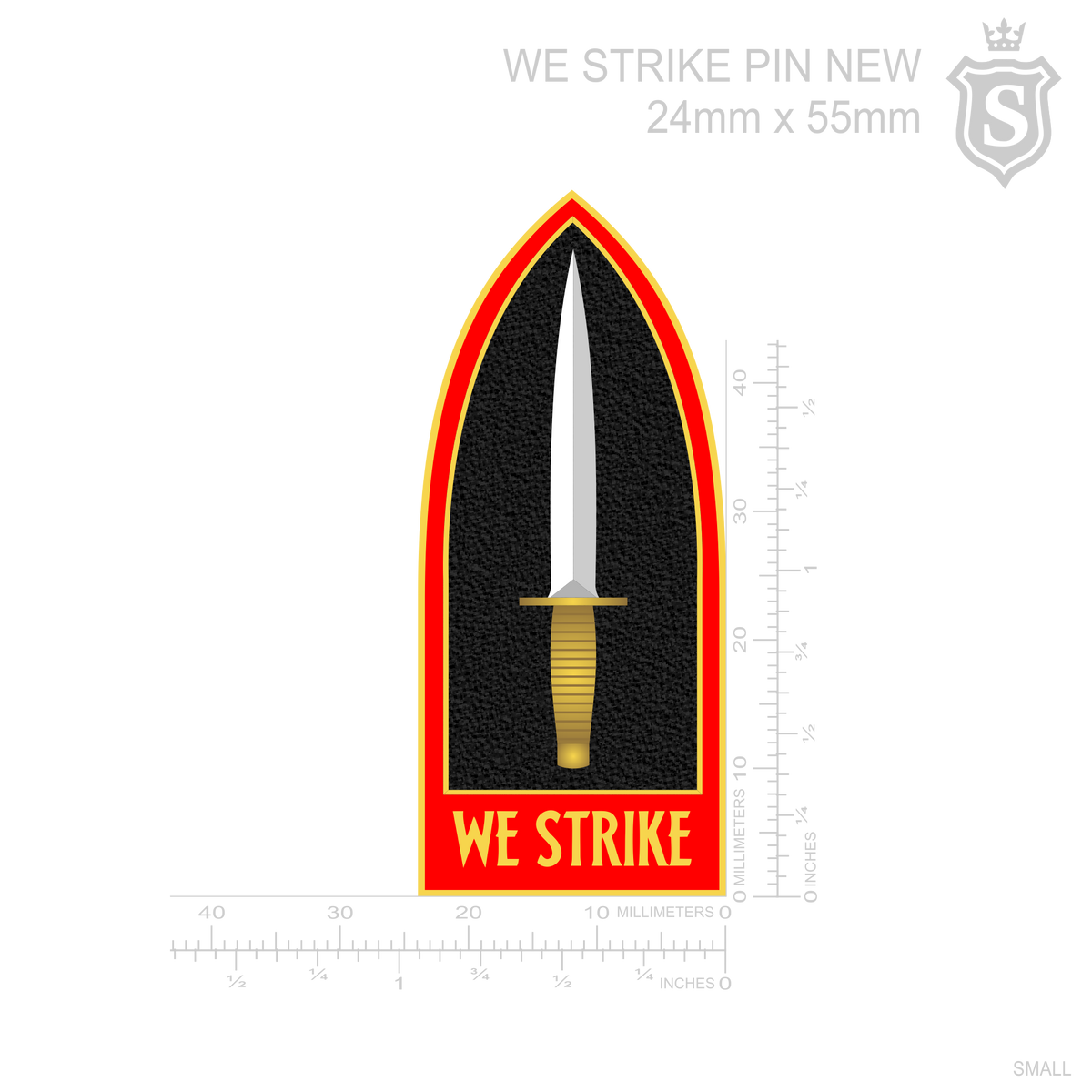 Scout Ranger We Strike Pin – philippinepublicsafetysupply