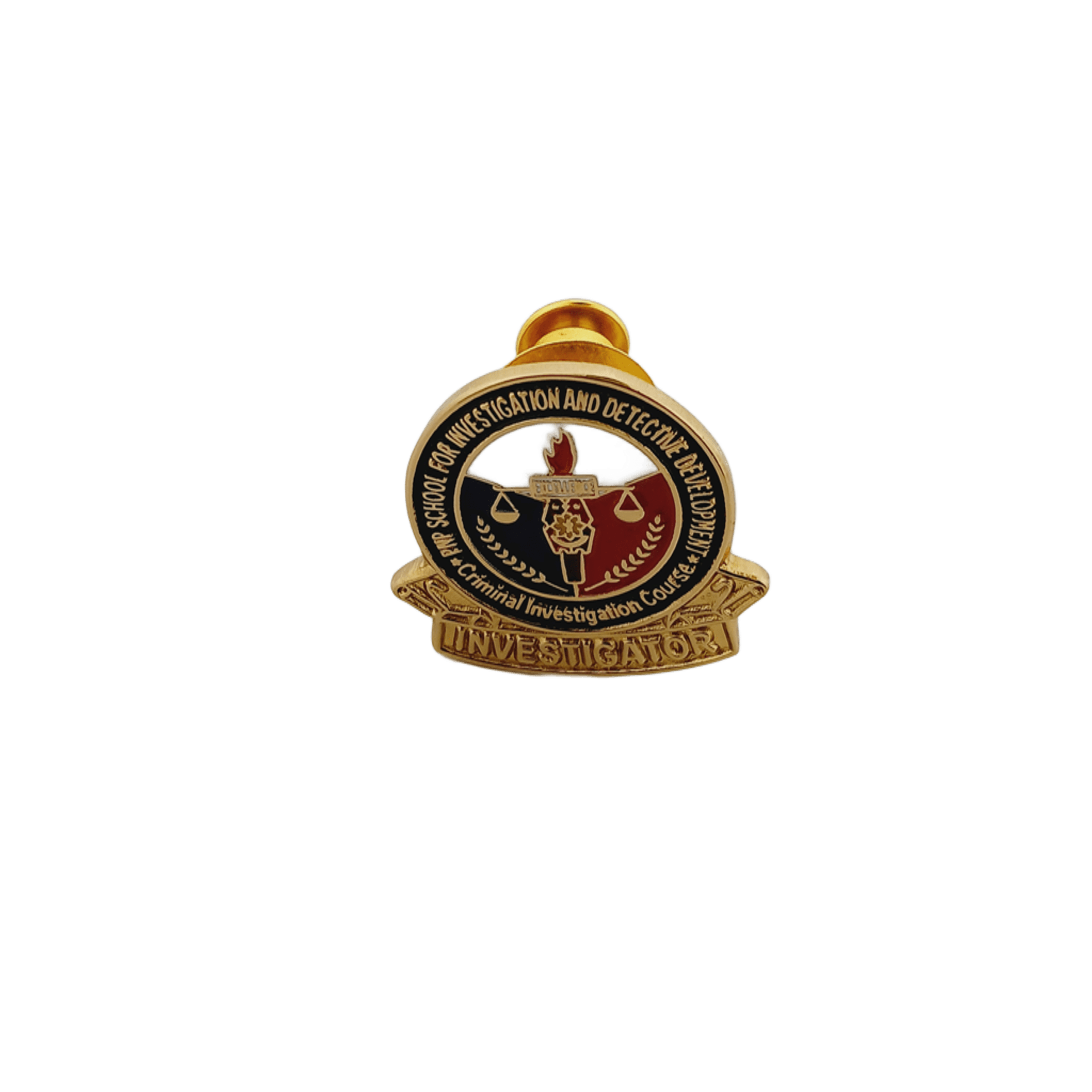 Criminal Investigation Course (CIC) Pin Small - Investigator