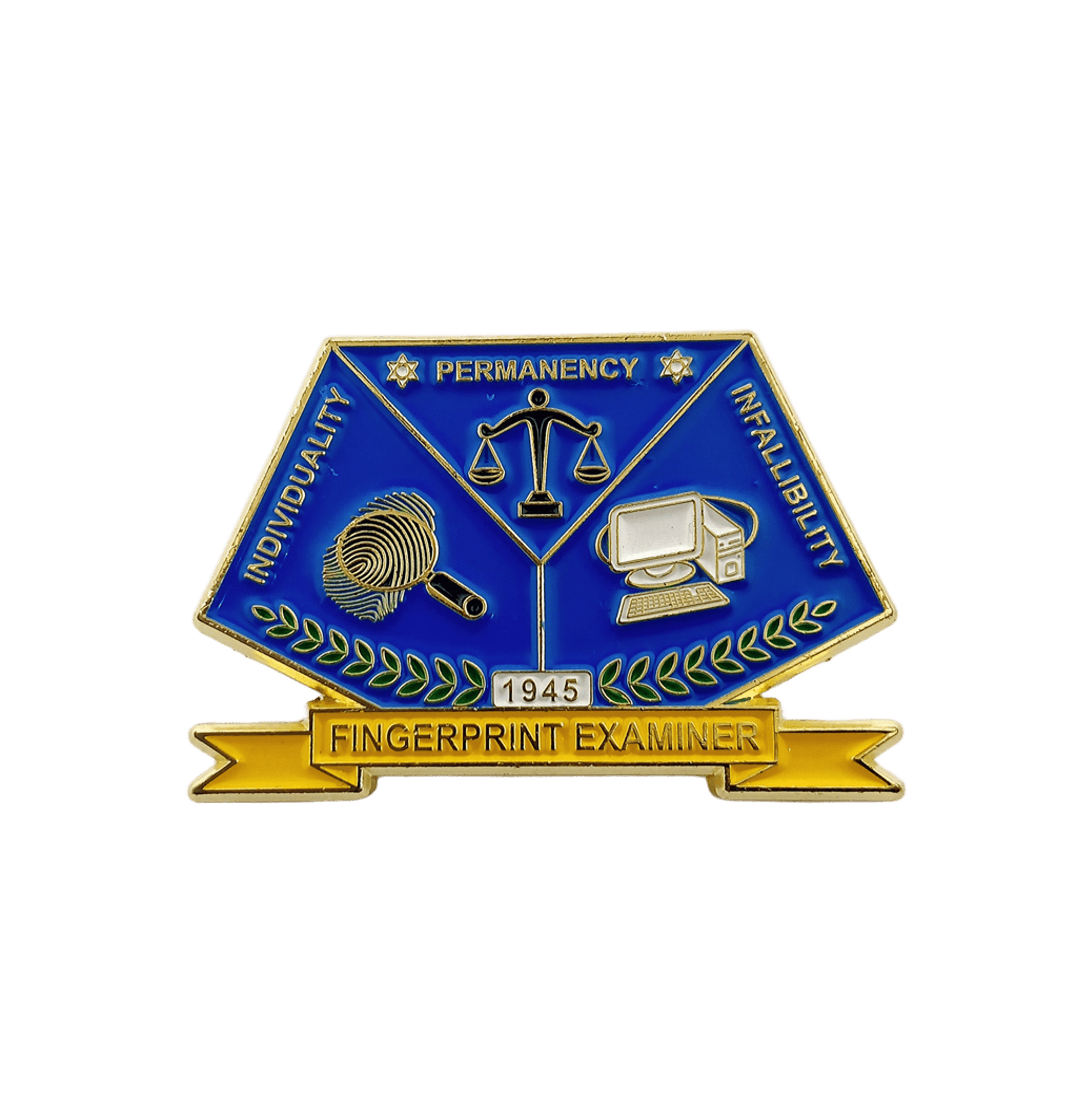 Fingerprint Examiner Pin