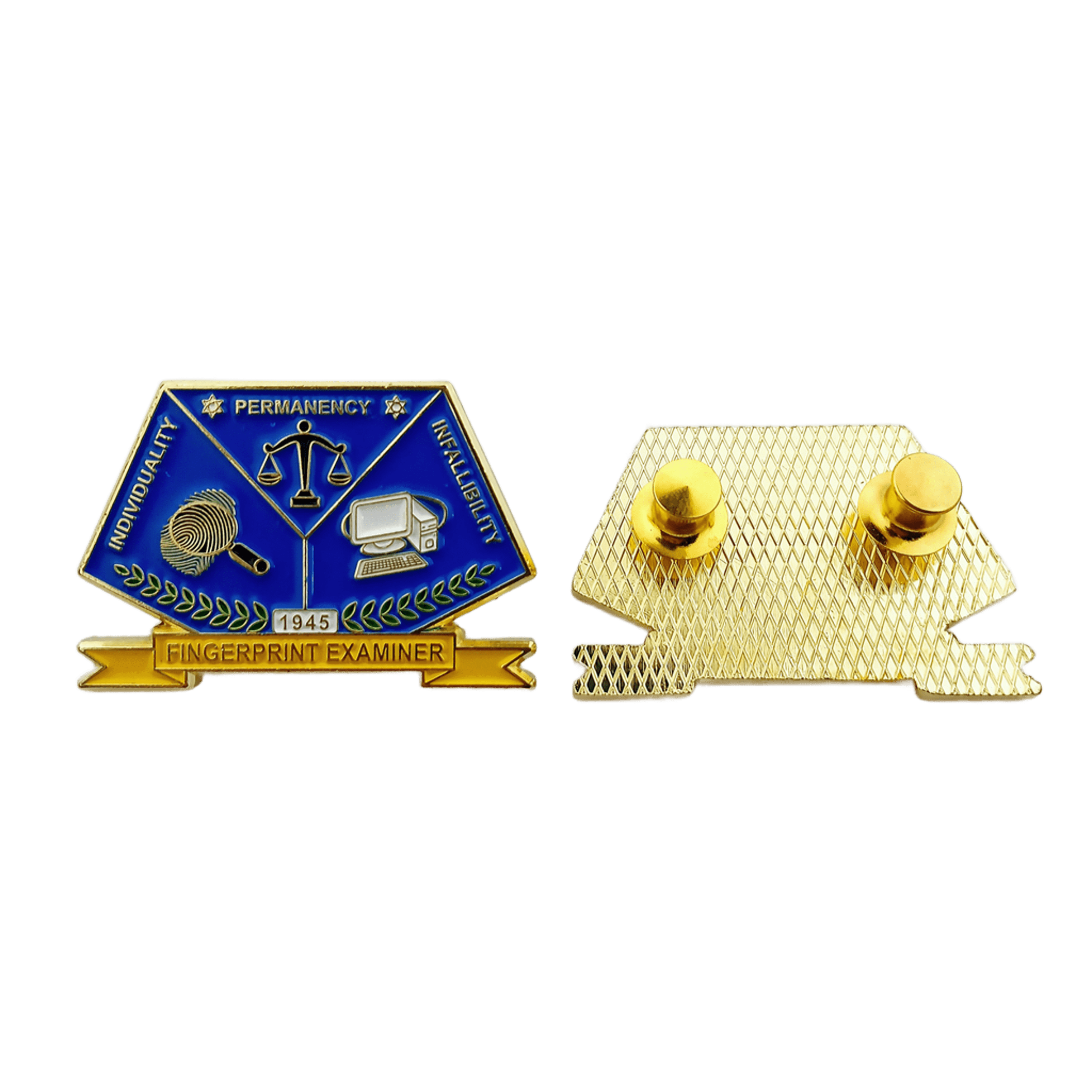 Finger Print Examiner Pin