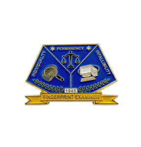Finger Print Examiner Pin
