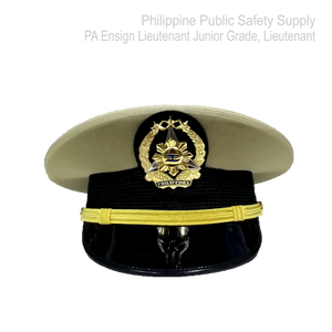 Philippine Army (PA) White Pershing Cap Ensign, Lieutenant Junior Grade, Lieutenant - AFP