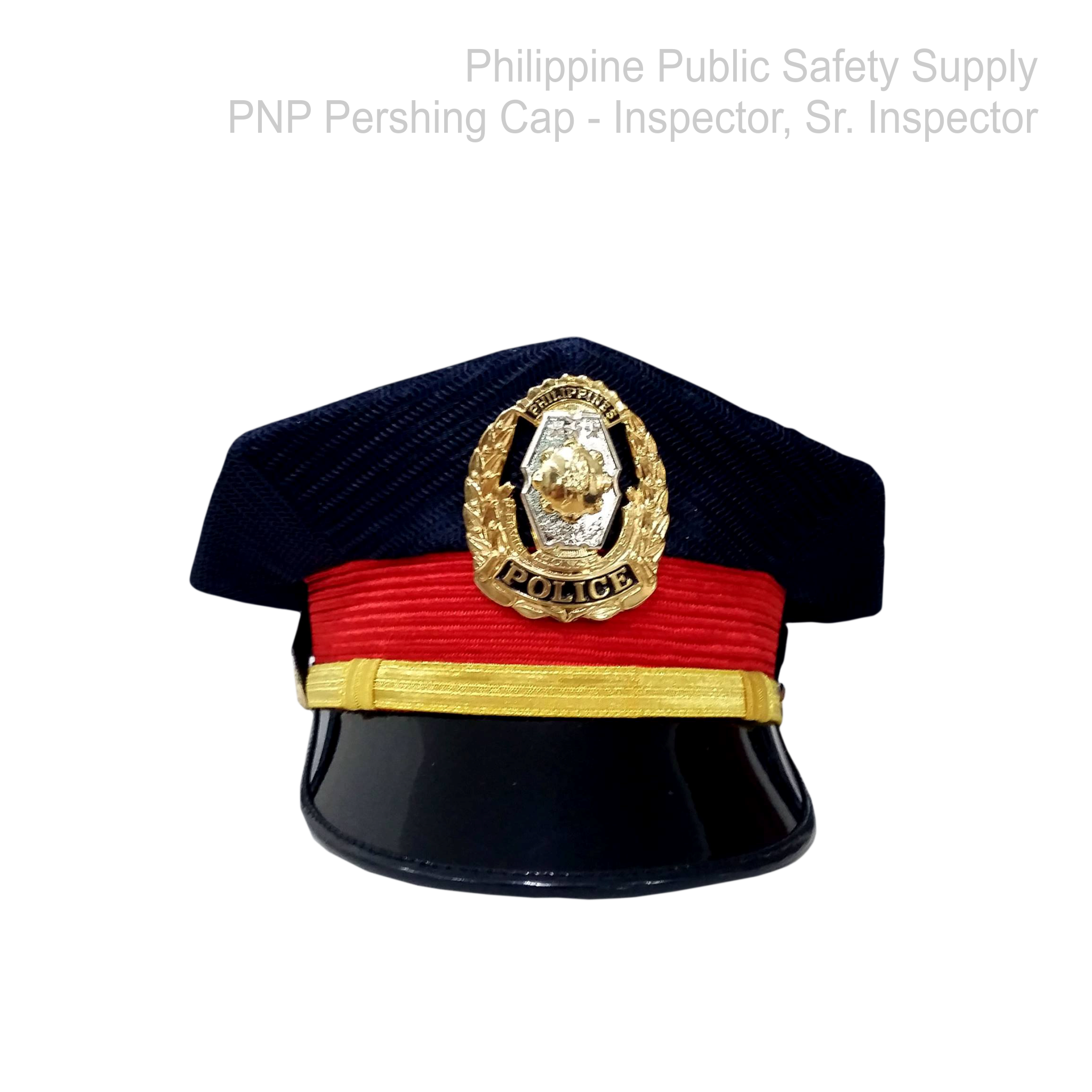 Philippine National Police (PNP) Pershing Cap Police Lieutenant/ Police Captain - PNP
