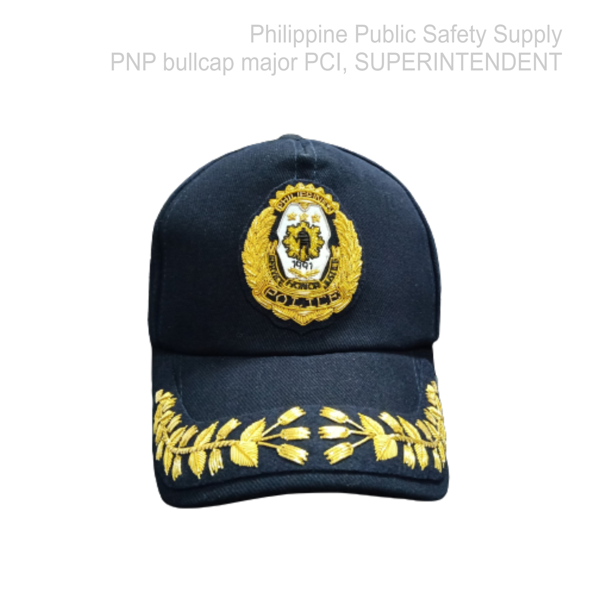 Philippine National Police (PNP) Bullcap Police Major/ Police Lieutenant Colonel - PNP