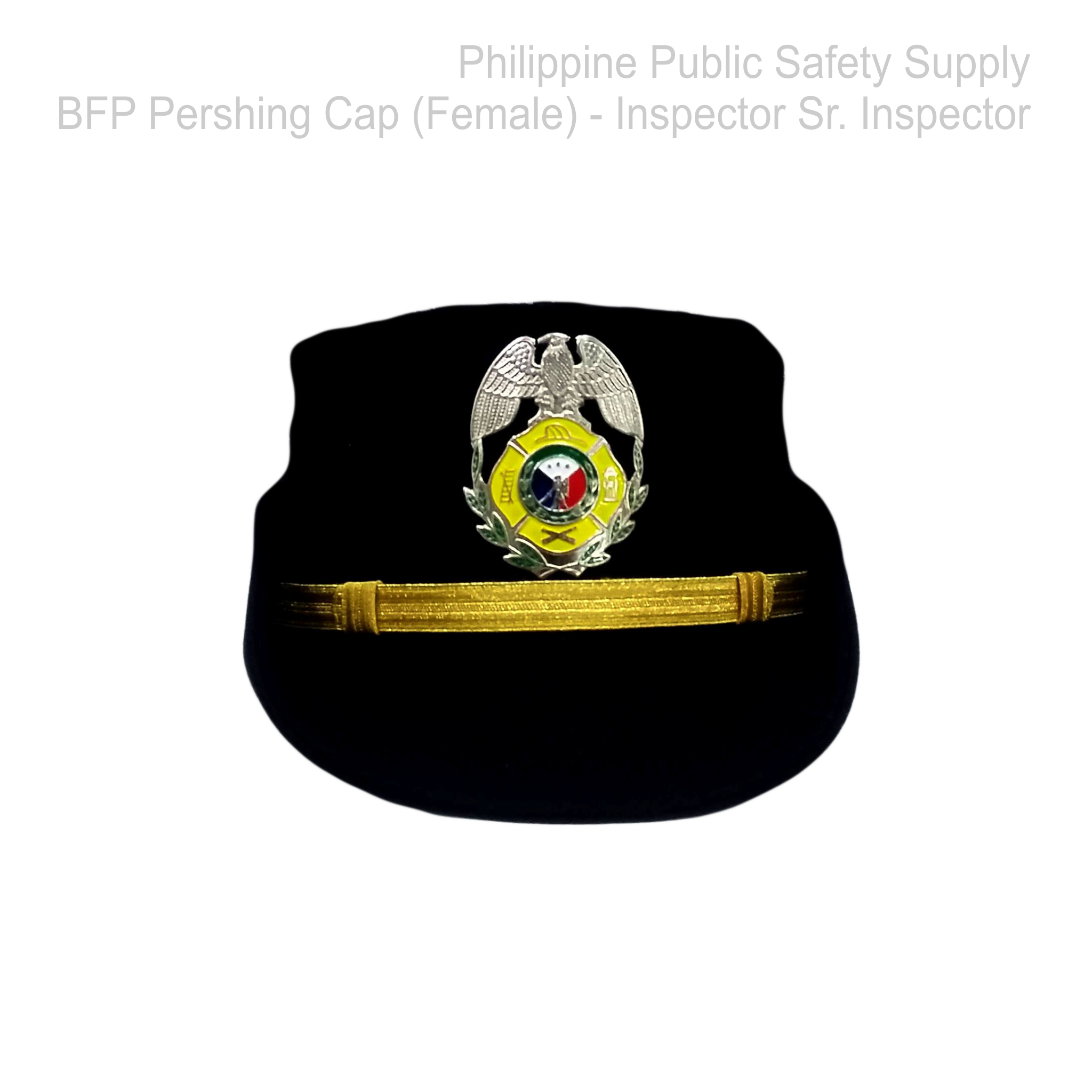 Bureau of Fire Protection (BFP) Pershing Cap (Female) Inspector, Sr. Inspector - BFP