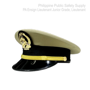 Philippine Army (PA) White Pershing Cap Ensign, Lieutenant Junior Grade, Lieutenant - AFP