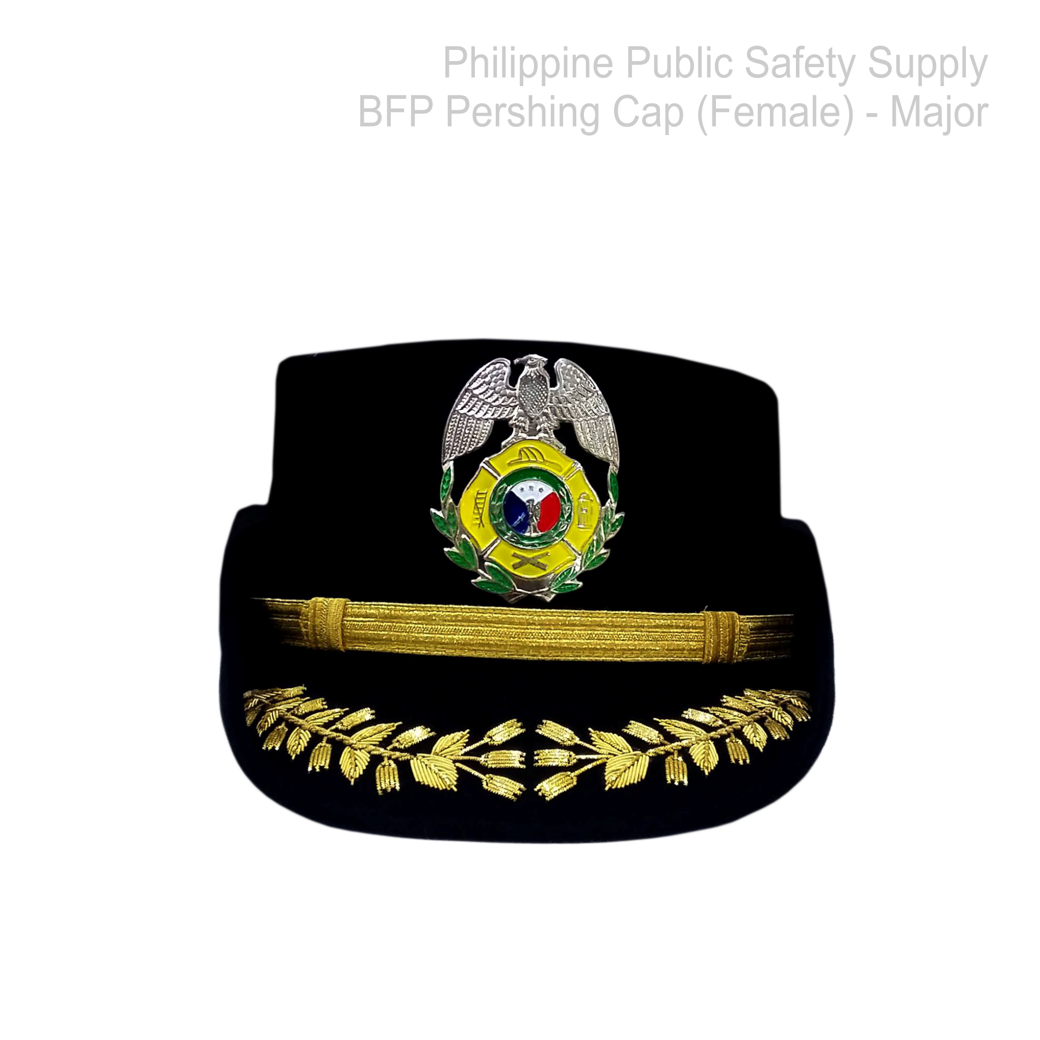 Bureau of Fire Protection (BFP) Pershing Cap (Female) Major - BFP