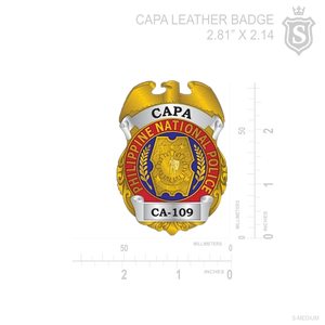 CAPA Leather Badge
