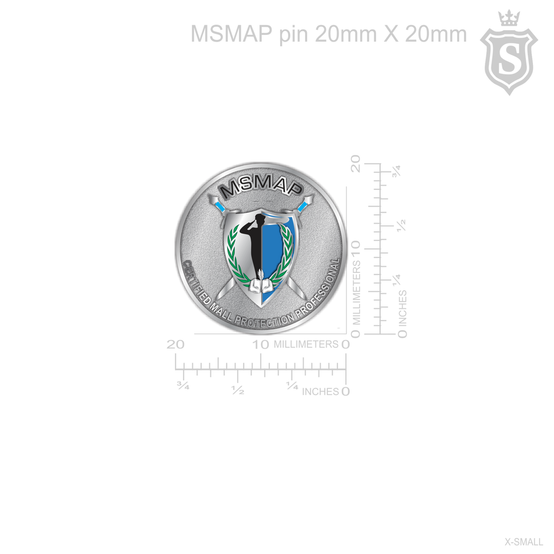 Mall Security Management Association of the Philippines (MSMAP) Pin ...